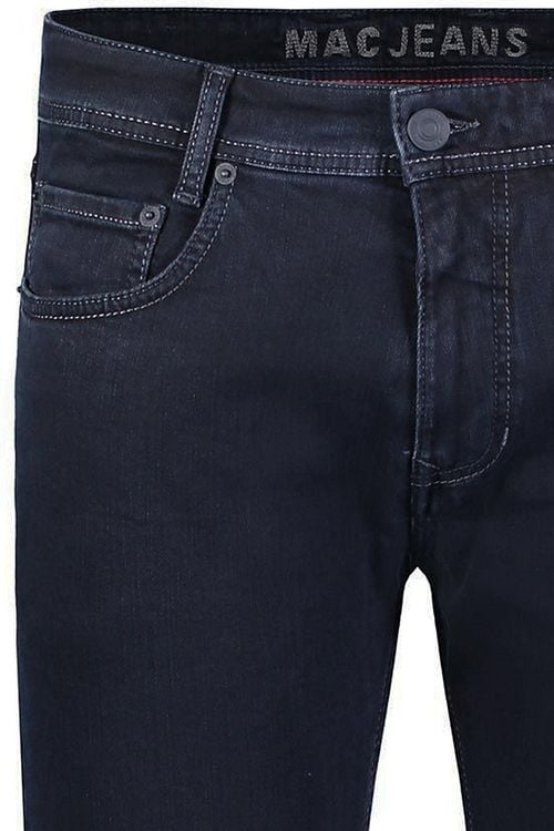 Mac Broek Arne Stretch Blue Black H799 Product / Detail