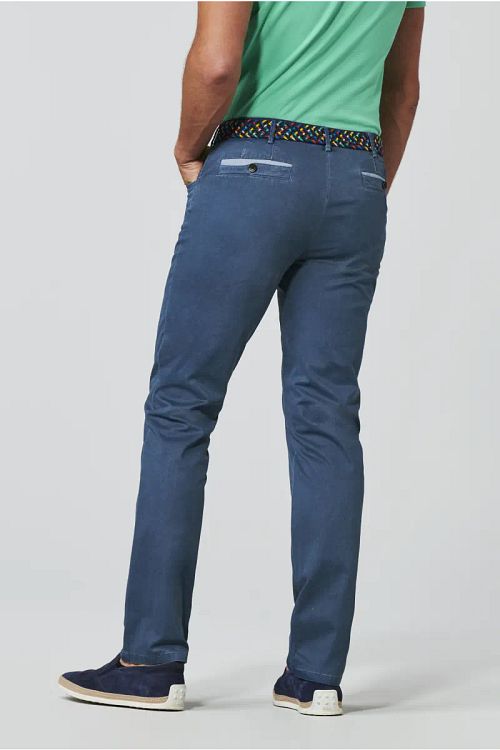 Meyer Broek Diego Kobaltblauw Model / Achterkant