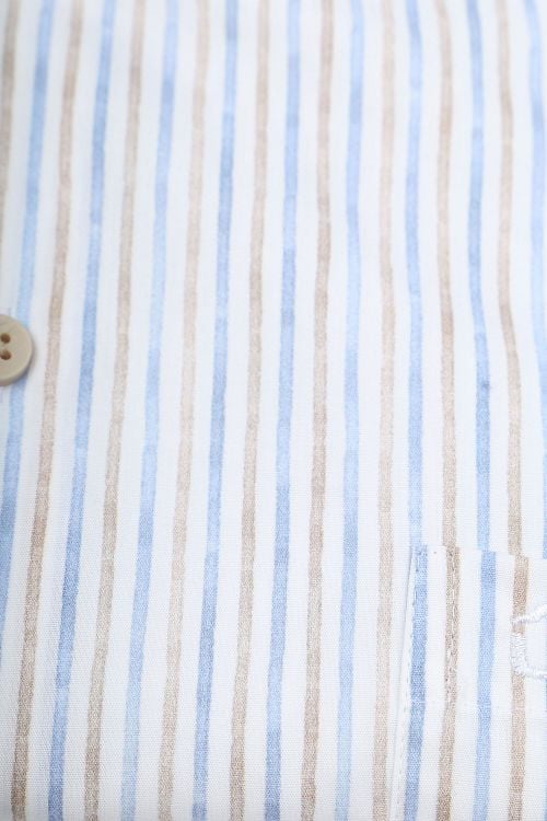 Ledub Overhemd Strepen Blauw Product / Detail