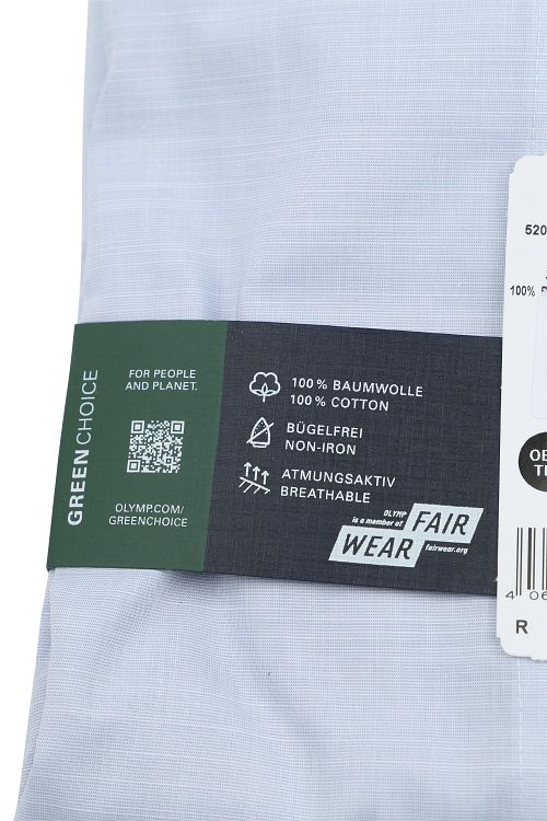 Olymp Chemise Luxor Bleu Clair Product / Detail