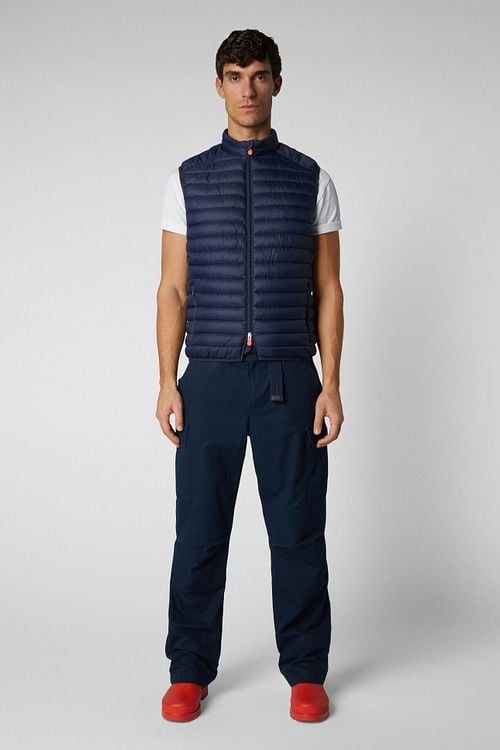 Save The Duck Bodywarmer Adam Navy Model / Voorkant