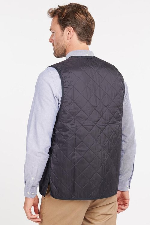 Barbour Lining Beaufort Blue Model / Achterkant