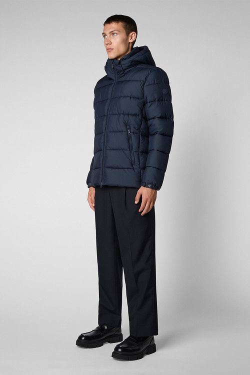 Save The Duck Jacket Boris Navy Model / Zijkant