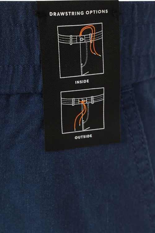 BOSS Chino Sanderson Linen Blend Dark Blue Product / Detail