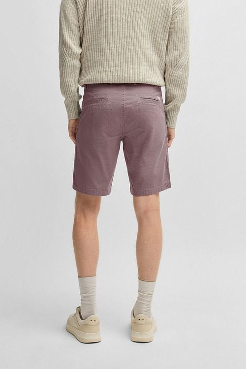 Boss Chino Short Pink Model / Achterkant
