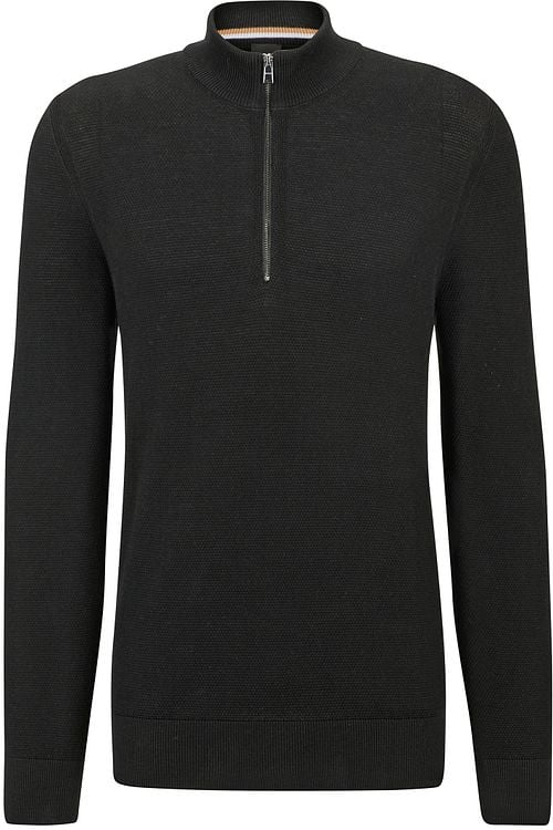 BOSS Ebrando-P Half Zip Sweater Black Product