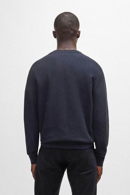 BOSS Pull Anion Navy Model / Achterkant