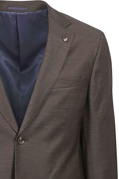 Suitable Suit Strato Wool Brown Product / Detail