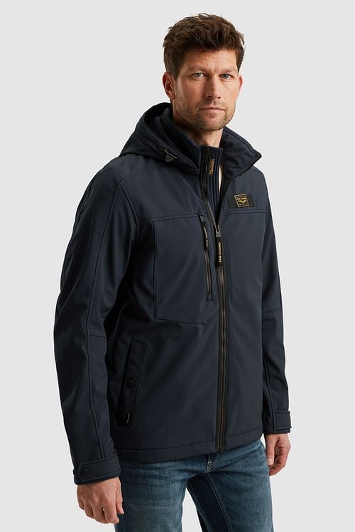 PME Legend Jacket Successor Navy Model / Zijkant