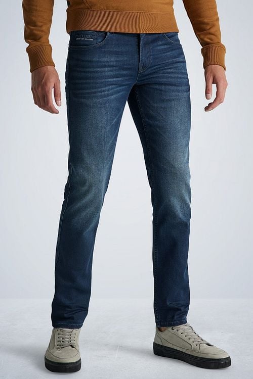 PME Legend Nightflight Jeans Dark Blue NBW Model / Voorkant