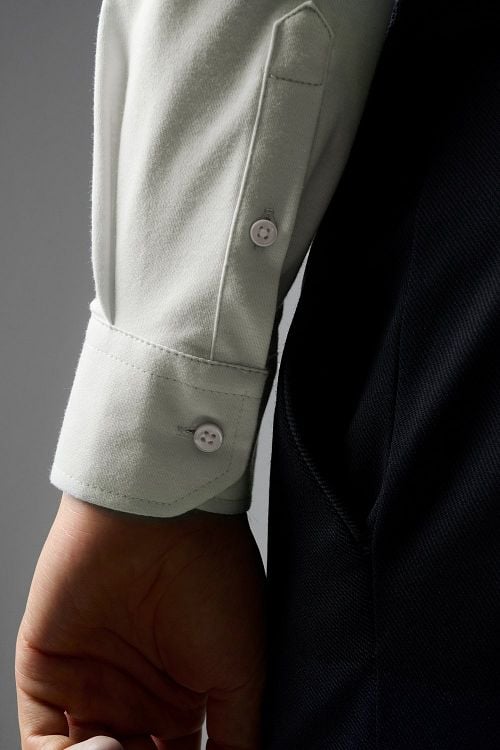 Desoto Essential Shirt Hai Jersey Champagne Model / Detail