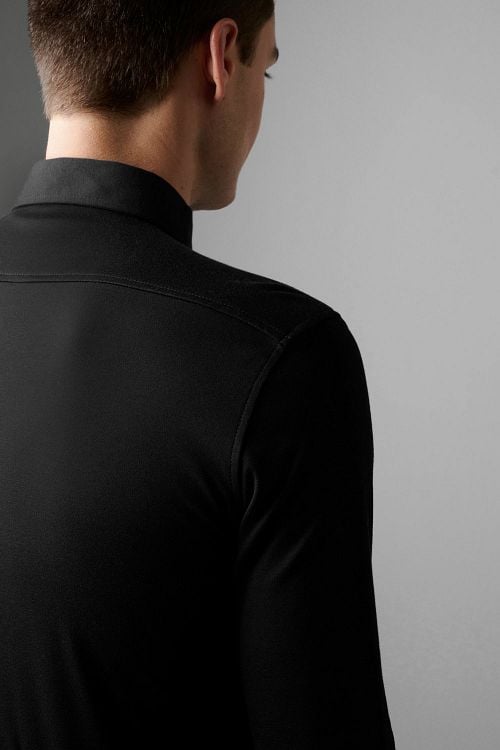 Desoto Essential Shirt Hai Jersey Black Model / Detail