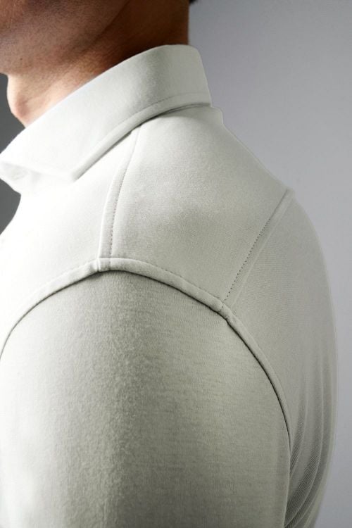 Desoto Essential Shirt Hai Jersey Champagne Model / Detail