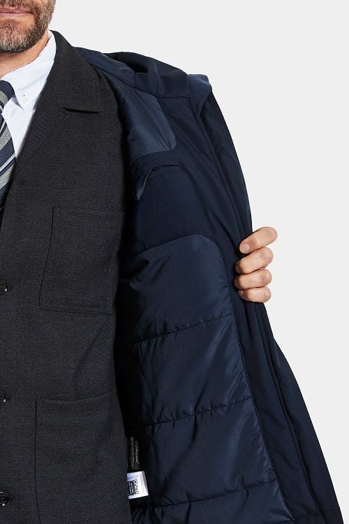 Didriksons Parka Hilding Navy Model / Detail