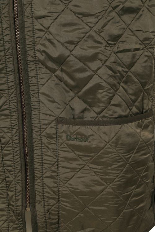 Barbour Voering Polarquilt Groen Product / Detail