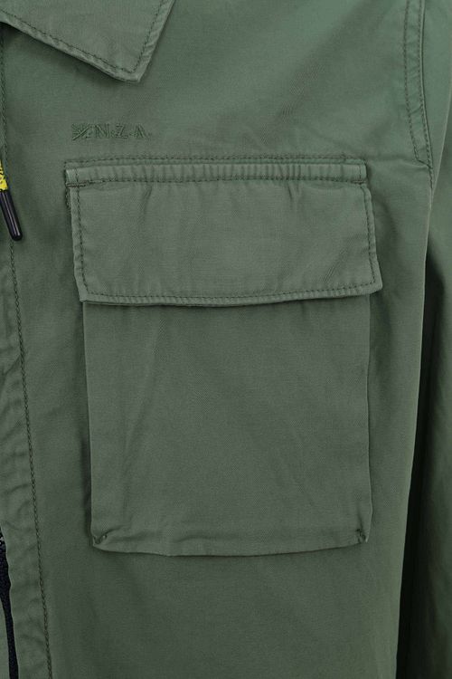 NZA Turakina Overshirt Groen Product / Detail