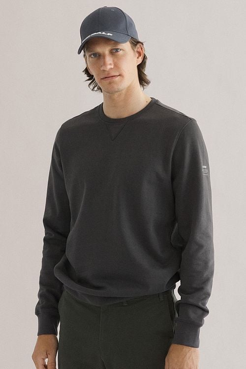 Ecoalf San Diego Sweater Brown Model / Voorkant