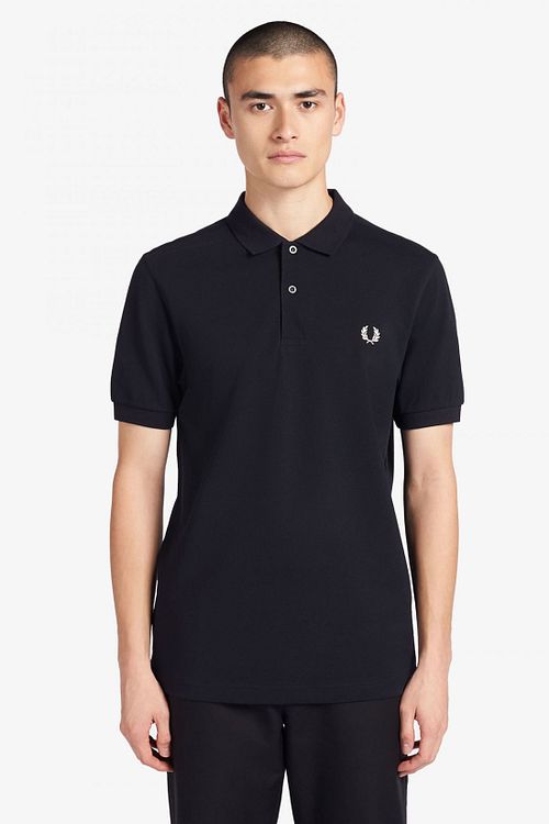 Fred Perry Polo Shirt Basic Navy Model / Voorkant