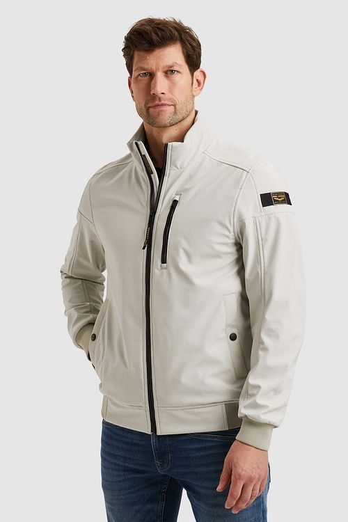 PME Legend Jacke Skyglider Greige Model / Zijkant