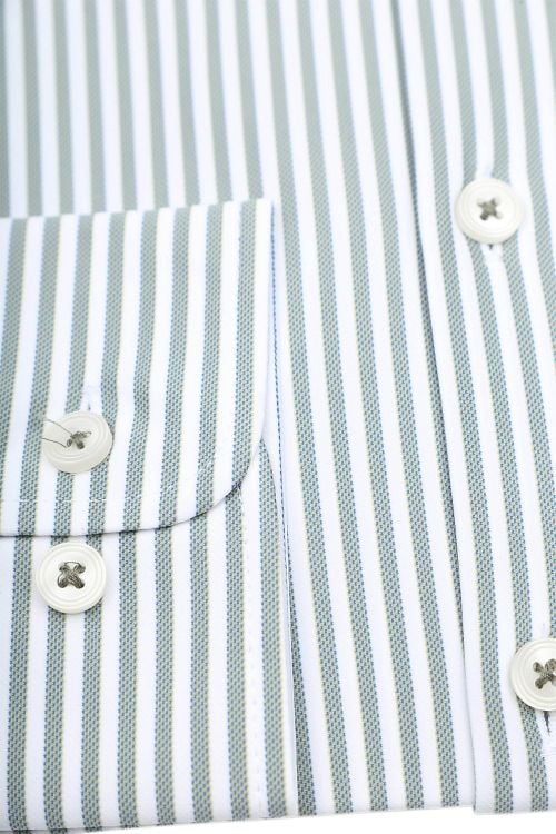 Pure The Functional Shirt Stripes Green Product / Detail