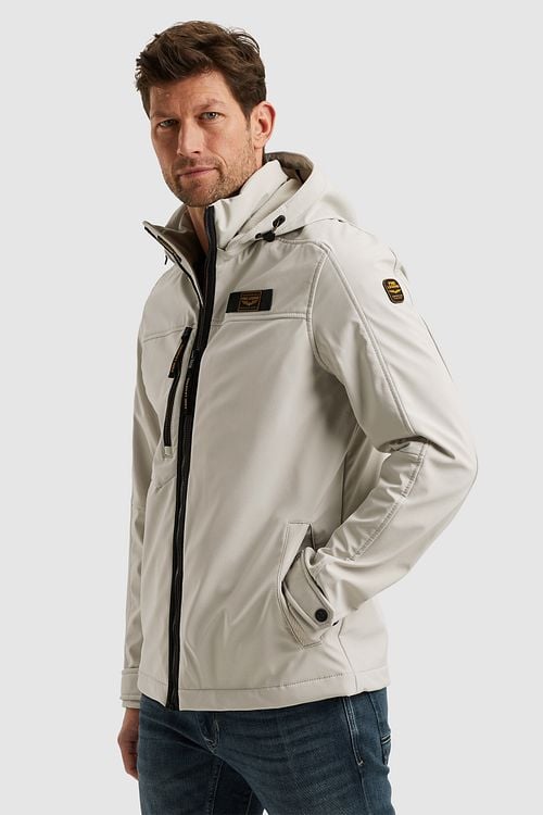 PME Legend Jacket Successor Greige Model / Zijkant