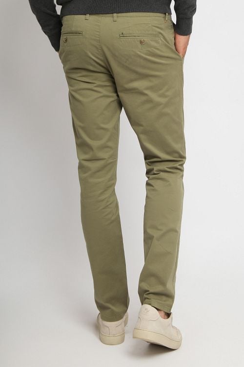 Suitable Chino Plato Light Olive Product / Achterkant