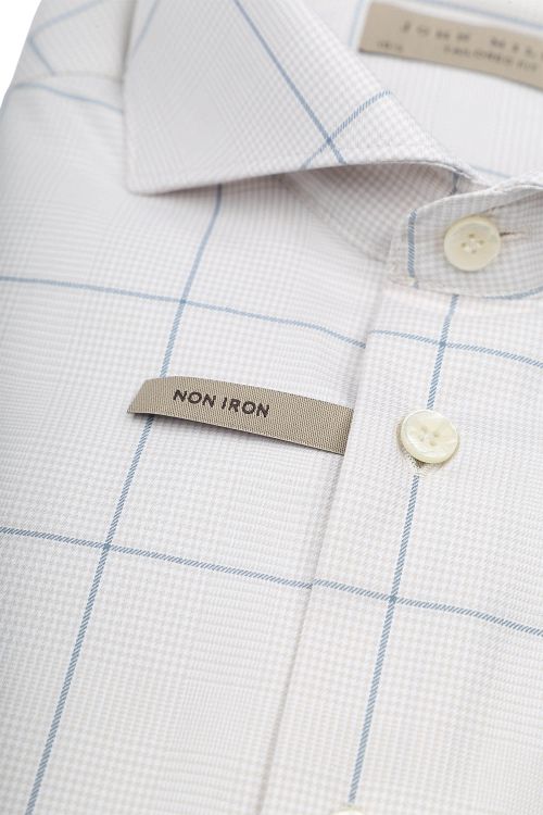 John Miller Shirt Check Beige Product / Detail