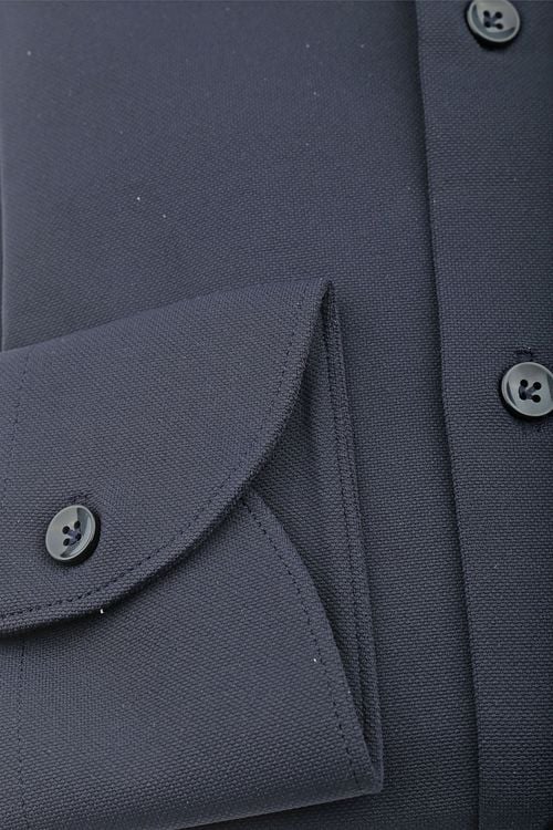 John Miller Shirt Hyperstretch Navy Product / Detail