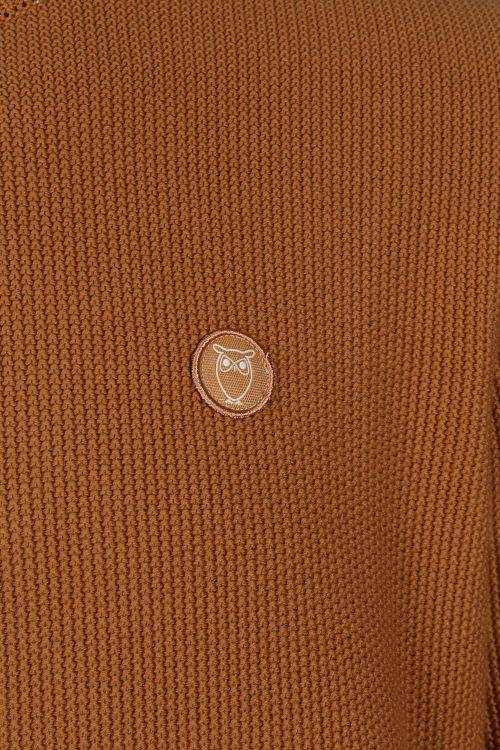 KnowledgeCotton Apparel Sweater Brown Product / Detail