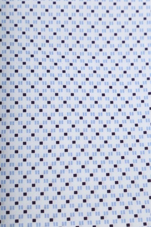Ledub Hemd Druck Hellblau Product / Detail
