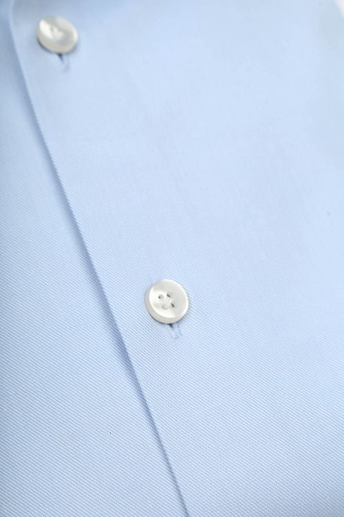 John Miller Shirt Twill Light Blue Product / Detail