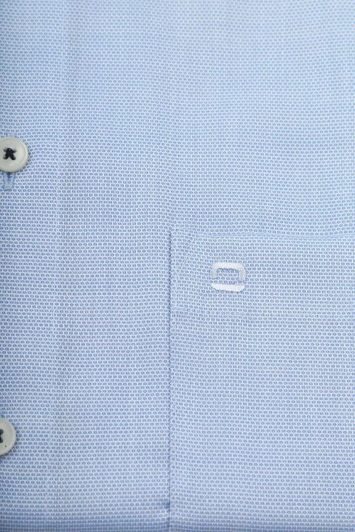OLYMP Modern-Fit Short Sleeve Shirt Blue Product / Detail
