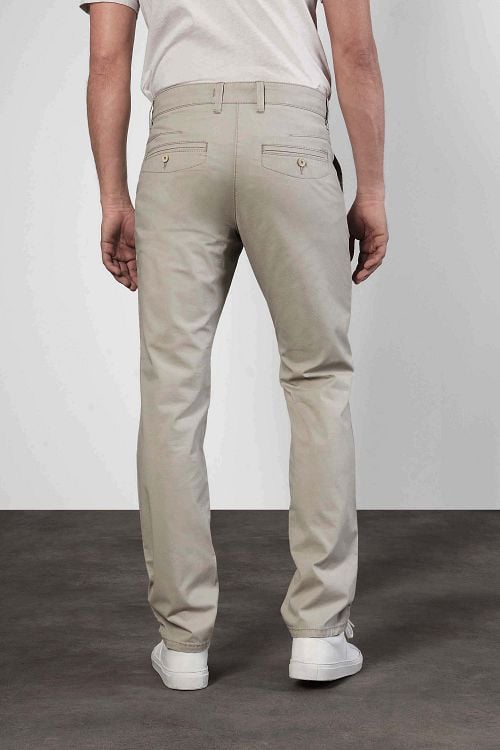 Mac Jeans Lennox Beige Printed Model / Achterkant