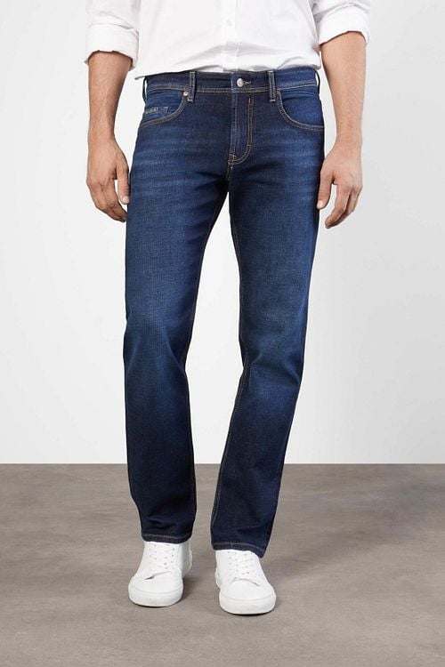 Mac Pants Ben Navy Model / Voorkant