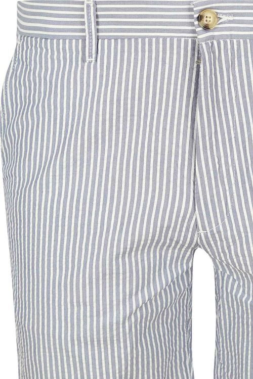 McGregor Shorts Striped Seersucker Medium Blue Product / Detail