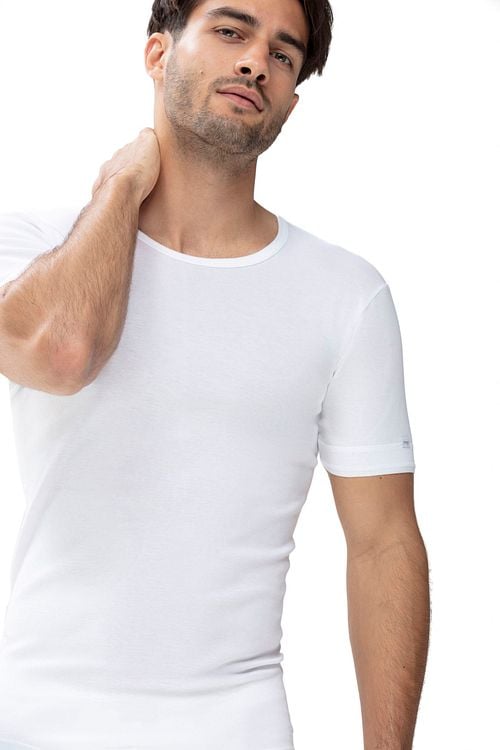 Mey Noblesse O-neck T-shirt White Model / Voorkant