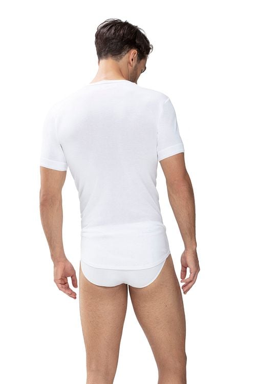Mey Noblesse O-neck T-shirt White Model / Achterkant