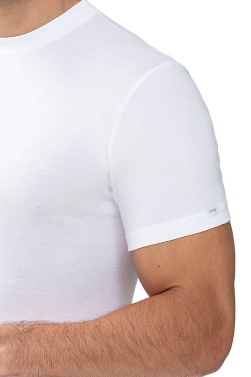 Mey Noblesse Olympia T-Shirt Weiß Model / Detail