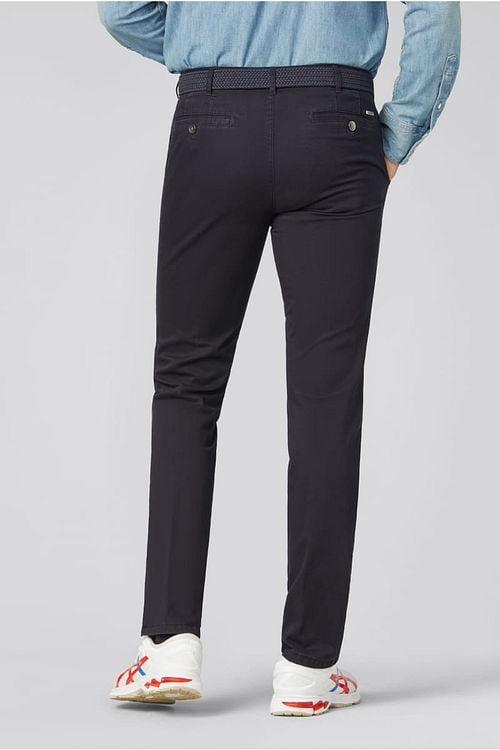 Meyer Pants Roma Dark Blue Model / Achterkant