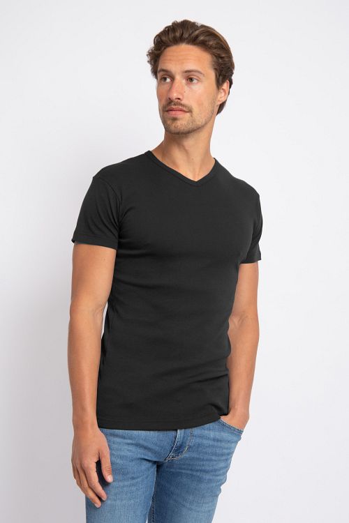 6671/2P/99 Vermont T-shirt Black