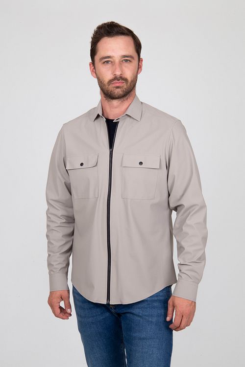 245-1 shirt jacket zip