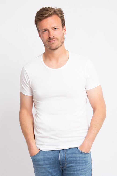 7030/2P/01 Copenhagen Rib White