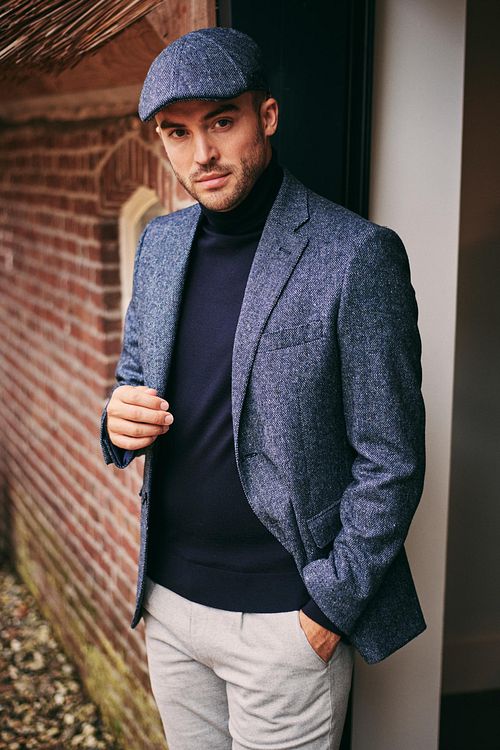 FLCAP-TWEED-24.03 navy
