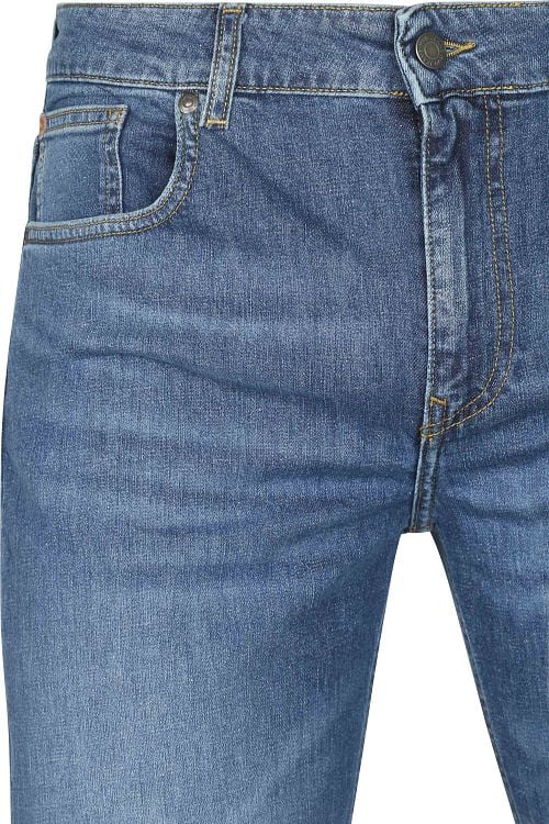 MUD Jean Denim Régulière Bryce Bleu Indigo Product / Detail