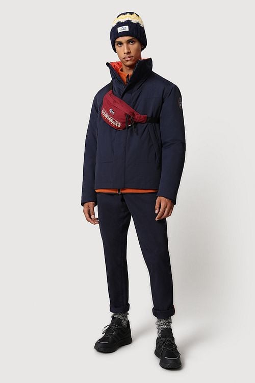 Napapijri Jacket Rankine Dark Blue Model / Voorkant