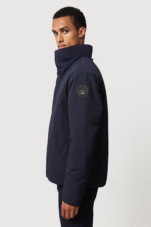 Napapijri Jacket Rankine Dark Blue Model / Zijkant