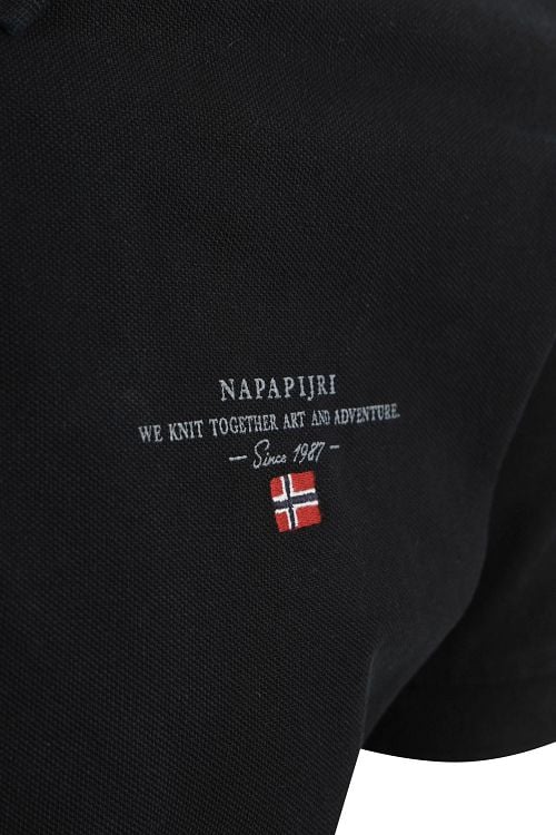 Napapijri Polo Elbas Zwart Product / Detail