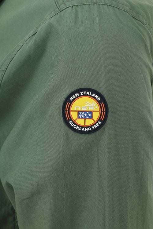 NZA Turakina Overshirt Groen Product / Detail