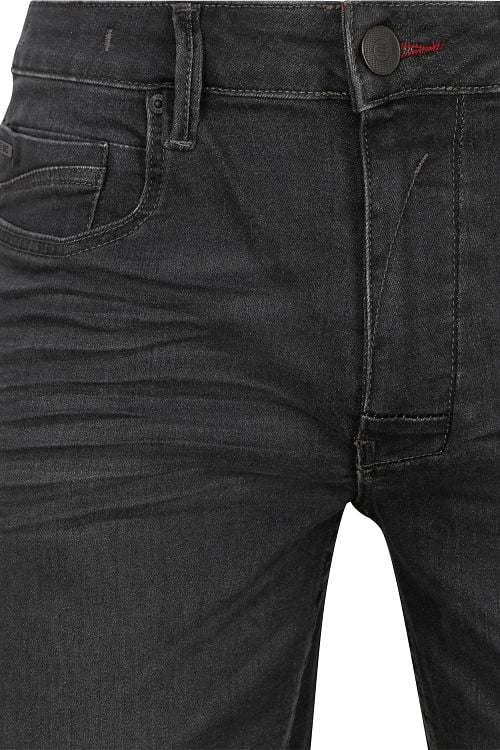 No Excess Denim Short Antraciet Product / Detail