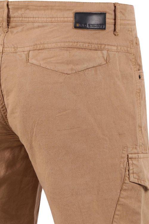No Excess Cargo Short Linnen Beige Product / Detail